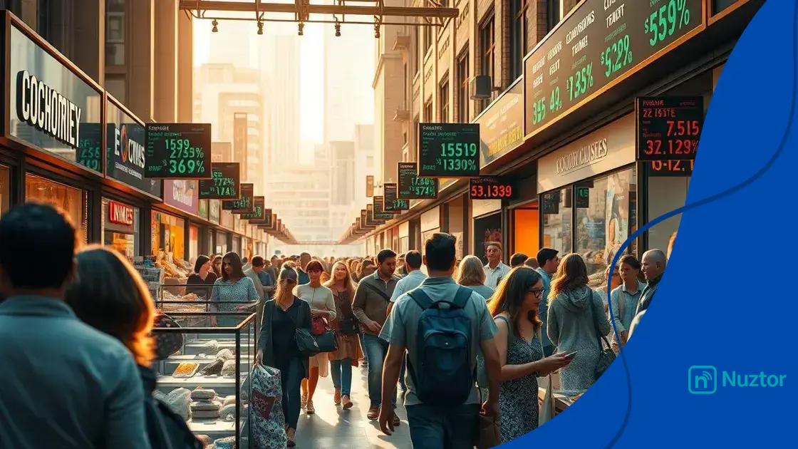 How economic trends influence shopping behavior