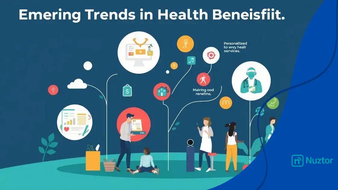 Emerging trends in health benefits