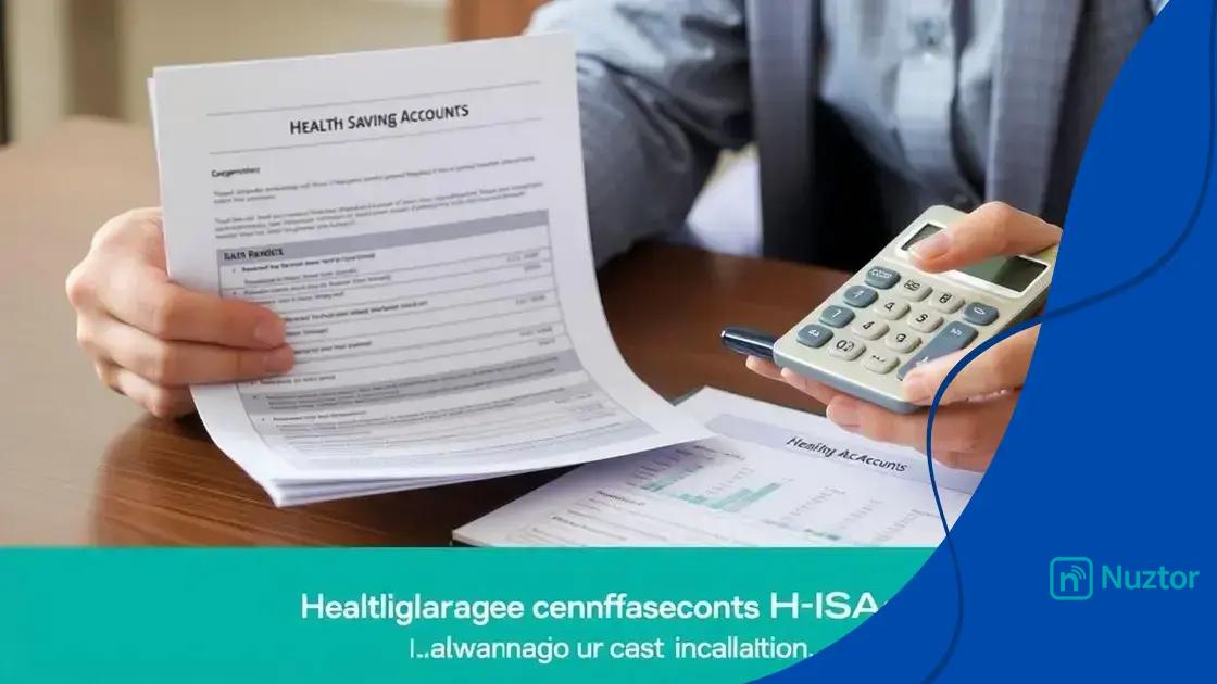 Tax benefits of Health Savings Accounts