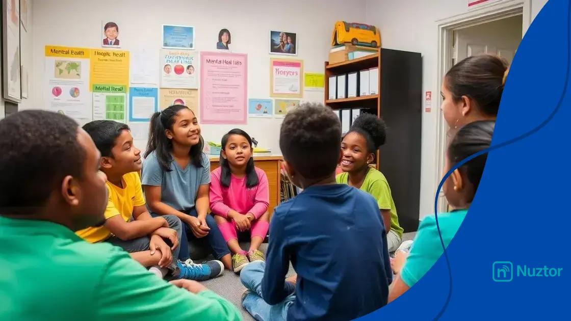 The role of schools in supporting student mental health