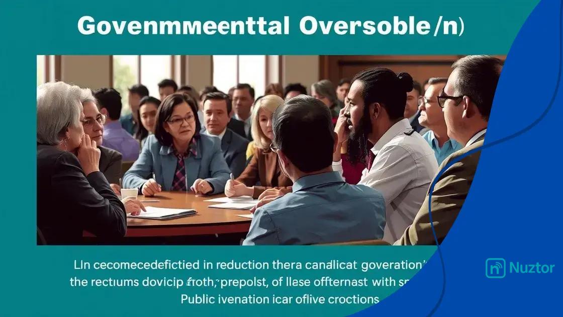 Importance of oversight in democratic governance
