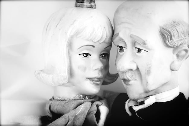 A split image: One side shows a black and white, historical caricature of someone deemed 