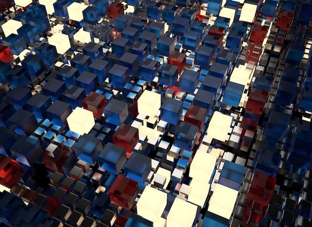 A digital representation of a complex maze, symbolizing the regulatory and logistical challenges that US tech companies may face in implementing the 5G Infrastructure Bill.