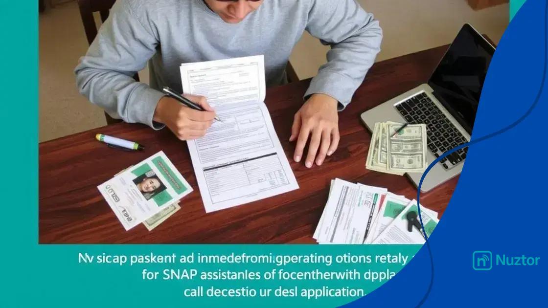 How to apply for SNAP assistance