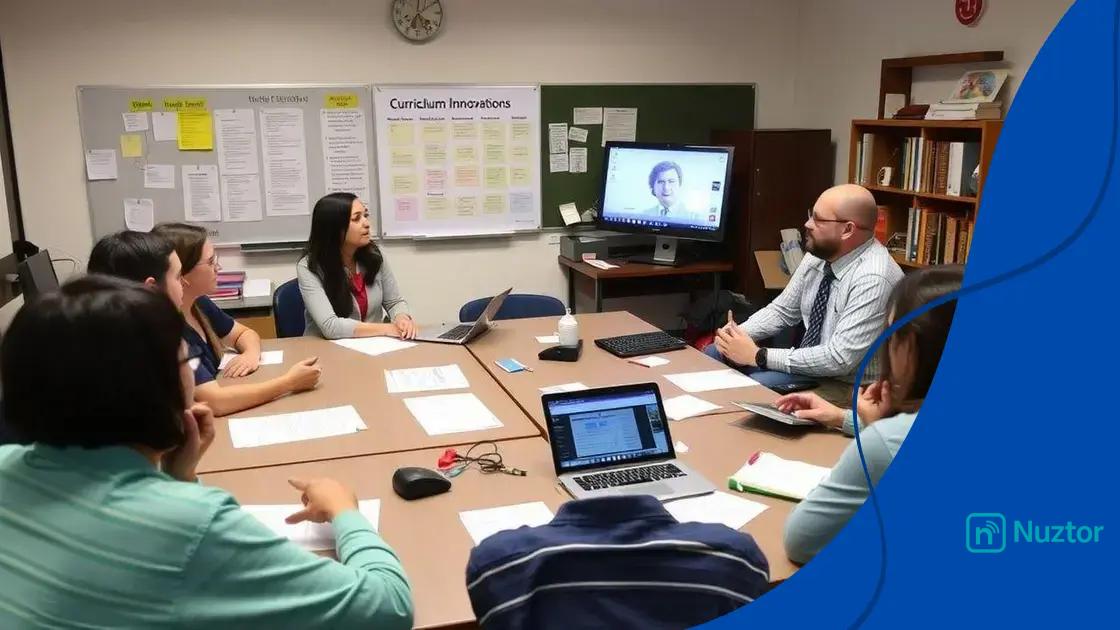 Best practices in implementing curriculum innovation