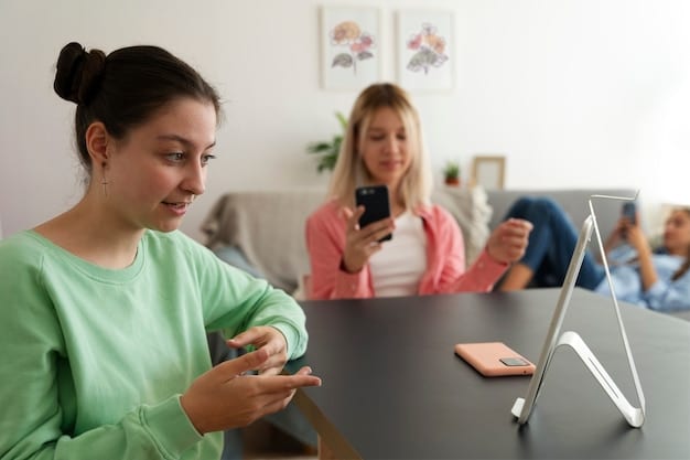 Employees using various mental health resources, such as a stress management app on a smartphone, attending a support group meeting, and speaking with a counselor via video call.