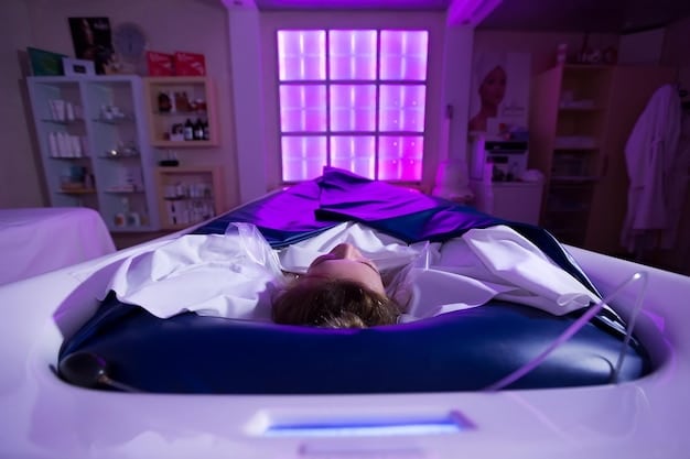 A sleep study setup in a laboratory, with sensors attached to a person sleeping in bed. The focus is on the scientific and controlled environment of the study.